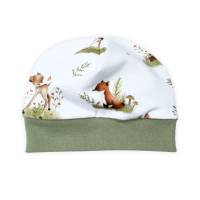 Strampelsack Pucksack Schlafsack "Waldtiere" - Sommer oder Winter - Geschenk Geburt - Baby Frühchen Jungen Mädch Bild 3
