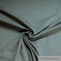 Stoff Recycelt Baumwolle Recycelt Polyester Rips grau meliert 100 % recycelt Bild 1