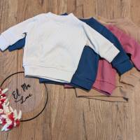 Pullover aus Waffeljersey für Babys und Kinder in verschiedenen Farben Bild 1
