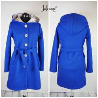 Damen Walk Mantel / Jacke "Jumi" Royalblau Blau Bild 1