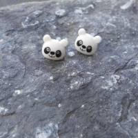 Mini Panda  Ohrstecker Ohrringe  kawaii Bild 1