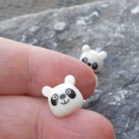 Mini Panda  Ohrstecker Ohrringe  kawaii Bild 2