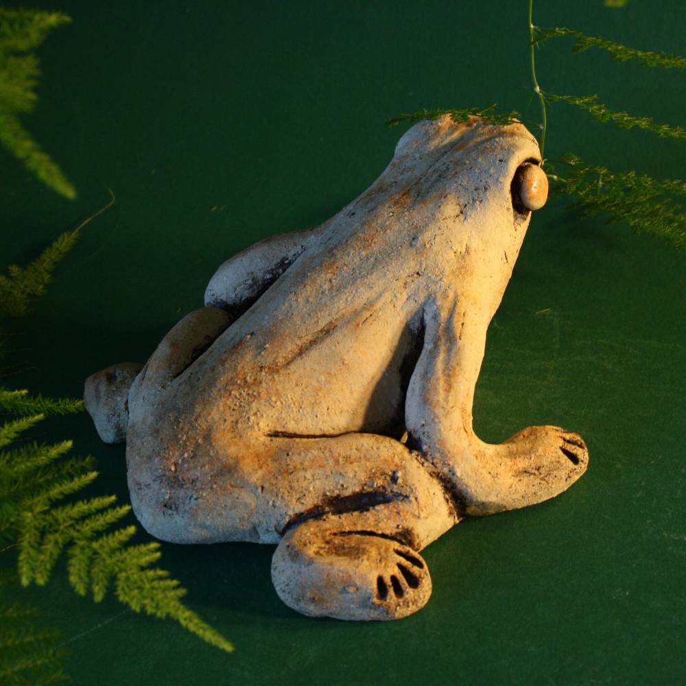 Veemoon Mini Frosch Figuren Aus Harz - Grüne Garten Deko Für Feengarten & Blumentöpfe