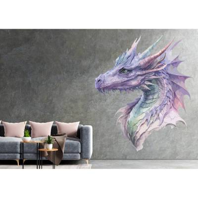 Drachen Autoaufkleber oder Wandtattoo Wetterfest Personalisierbar Aufkleber in verschiedenen Größen Konturgeschnitten