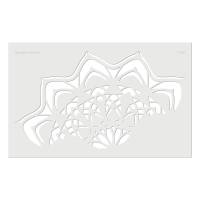 Schablone Mandala in vielen Größen für deine Wandgestaltung, Textilgestaltung, Schablonendruck Bild 6