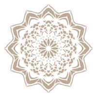 Schablone Mandala in vielen Größen für deine Wandgestaltung, Textilgestaltung, Schablonendruck Bild 8