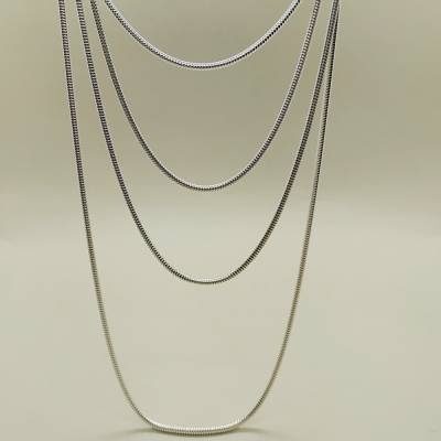 Schlangenhalskette 925 Silber