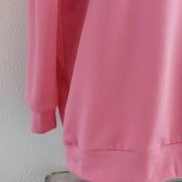 Oversize Sweater Damen Uni Flamingo Pink Gr. M Bild 3
