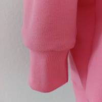 Oversize Sweater Damen Uni Flamingo Pink Gr. M Bild 4