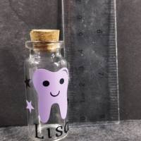 Milchzahn-Glas 'LISA' mit Zahnmotiv - Zahnglas, Zahndose - Abverkauf Bild 2