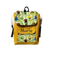 Kindergarten Rucksack Maja - unisex Tasche für Kinder personalisierbar mit Wunschnamen- Kinderrucksack Bild 7
