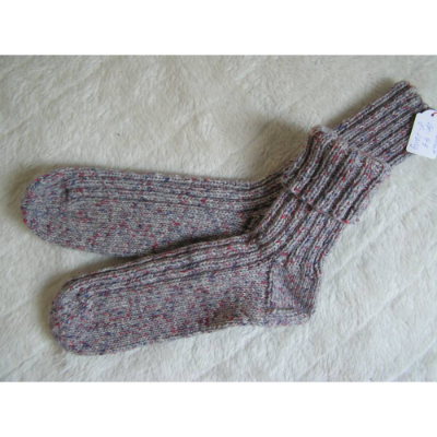 Socken handgestrickt - Gr. 49 - extra dick 8fädig