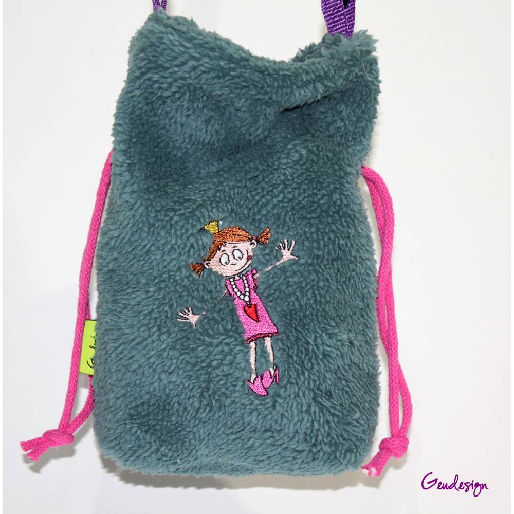 Kinder Umhängetasche Mädchen - Prinzessin Mini Tasche Mit Tiger Design