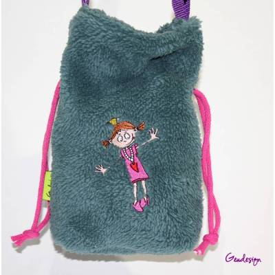 Teddyplüsch - Umhängetasche mit Prinzessin