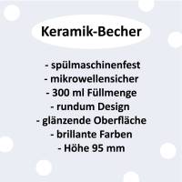 personalisierte Tasse Merry Grinchmas Lieblingsgrinch für Weihnachtsmuffel, Keramikbecher schwarz Bild 3