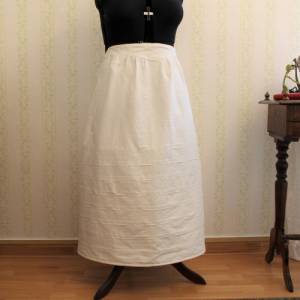 Schnurunterrock Biedermeier  Corded Petticoat viktorianisch Bild 1