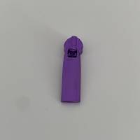 Zipper Intense Colors, breit, lila / Schieber für Reißverschlüsse mit Spiralraupe Bild 1