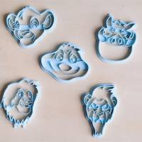 König der Löwen Keksausstecher | Cookie Cutters | Ausstechform | Keksform | Plätzchenform | Plätzchenausstecher Bild 1