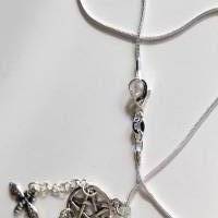 Halskette "Tierisches Pentagramm" 925er Silber Bild 3