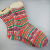 Socken Größe 40/41, handgestrickt, Stricksocken für warme Füße Bild 1