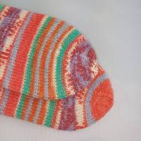Socken Größe 40/41, handgestrickt, Stricksocken für warme Füße Bild 4