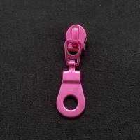 Zipper Circle-Intense Colors, breit, pink / Schieber für Reißverschlüsse mit Spiralraupe Bild 1