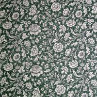 Italienisches Papier CARTA VARESE Dekor 284 - "Blumenteppich grün" Bild 2