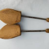 Vintage Schuhspanner aus Holz Bild 3