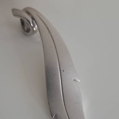 VINTAGE *** dezenter silberfarbiger Ketten - Anhänger ***