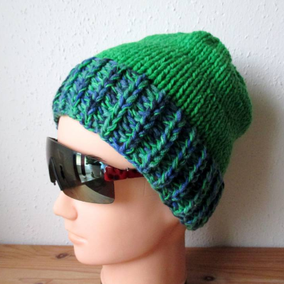 Warme Mütze für Männer oder größere Köpfe, Strickmütze, Beanie in tollen Farben, unisex 