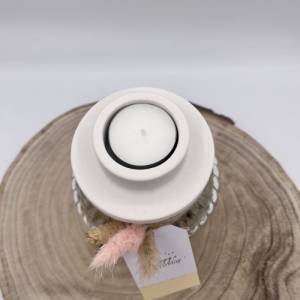 Silikonform Teelichthalter Deckel Gießform Kerzenhalter Bild 2