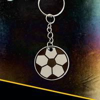 Fußballanhänger - Personalisierbarer Schlüsselanhänger - Passend zur Europameisterschaft! Bild 1