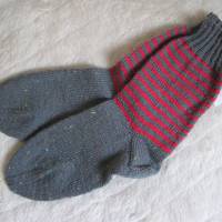 Socken handgestrickt - Gr. 44 Bild 1