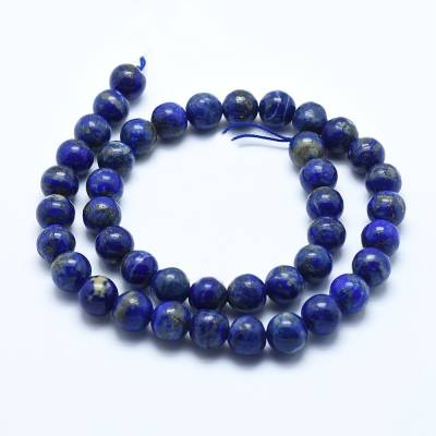 Natürliche blaue Lapislazuli Perlen Strang 6 mm /8 mm