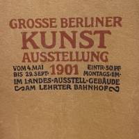 Katalog - Grosse Berliner Kunst Ausstellung 1901 - Bild 1