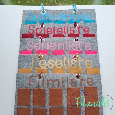 Lese/Film/Serien Liste