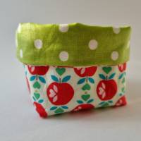 Mini-Utensilo, Geschenkverpackung - Äpfel & hellgrüne Dots - von he-ART by helen hesse Bild 2