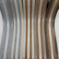 Gurtband White&Copper Stripes, milchkaffee, 38 mm Bild 8