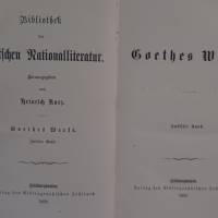 Bibliothek der  Deutschen Nationalliteratur - Goethes Werke in 12 Bände - 1869 - Bild 2