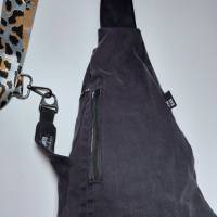 Crossbody Bag Rucksack Handtasche aus Jeans Bild 8