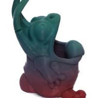 Fadenfresser Tischmülleimer Deko Monster 3D Druck viele Farben groß Bild 6