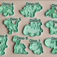 Dinosaurier Dinos Keksausstecher | Cookie Cutters | Ausstechform | Keksform | Plätzchenform | Plätzchenausstecher Bild 2