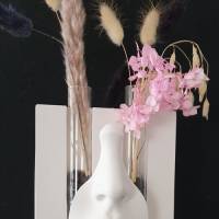 Vase mit stylischem Nase-Mund - Profil Bild 1