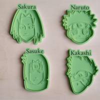 Naruto Keksausstecher | Cookie Cutters | Ausstechform | Keksform | Plätzchenform | Plätzchenausstecher Bild 2