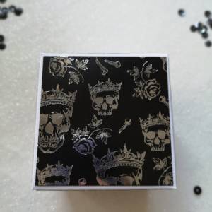Explosionsbox für Männer, schwarz/Silber ca. 7 x 7 x 7,5 cm, Ideal als Geldgeschenk Bild 2