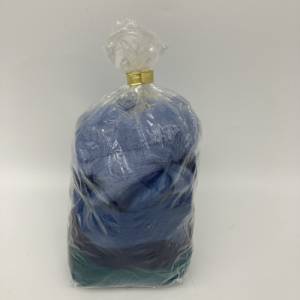 Wollmixtüte blau 50 g, Bergschaf mix, Filzwolle für Anfänger, Wolle vom Bergschaf, mittelfeine Filzwolle, DIY, Wolle ver Bild 2