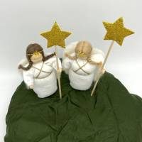 Verkündigungsengel - klein - Jahreszeitentisch - Krippenfiguren  - Winter - Weihnachten Bild 2