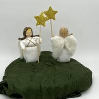 Verkündigungsengel - klein - Jahreszeitentisch - Krippenfiguren  - Winter - Weihnachten Bild 3