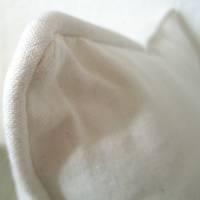 Kissenbezug Müßiggang, Bio Baumwolle, 45x45 cm, handbedruckt Bild 2