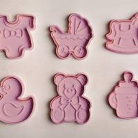 Baby Party Keksausstecher | Zauberer | Cookie Cutters | Ausstechform | Keksform | Plätzchenform | Plätzchenausstecher Bild 1